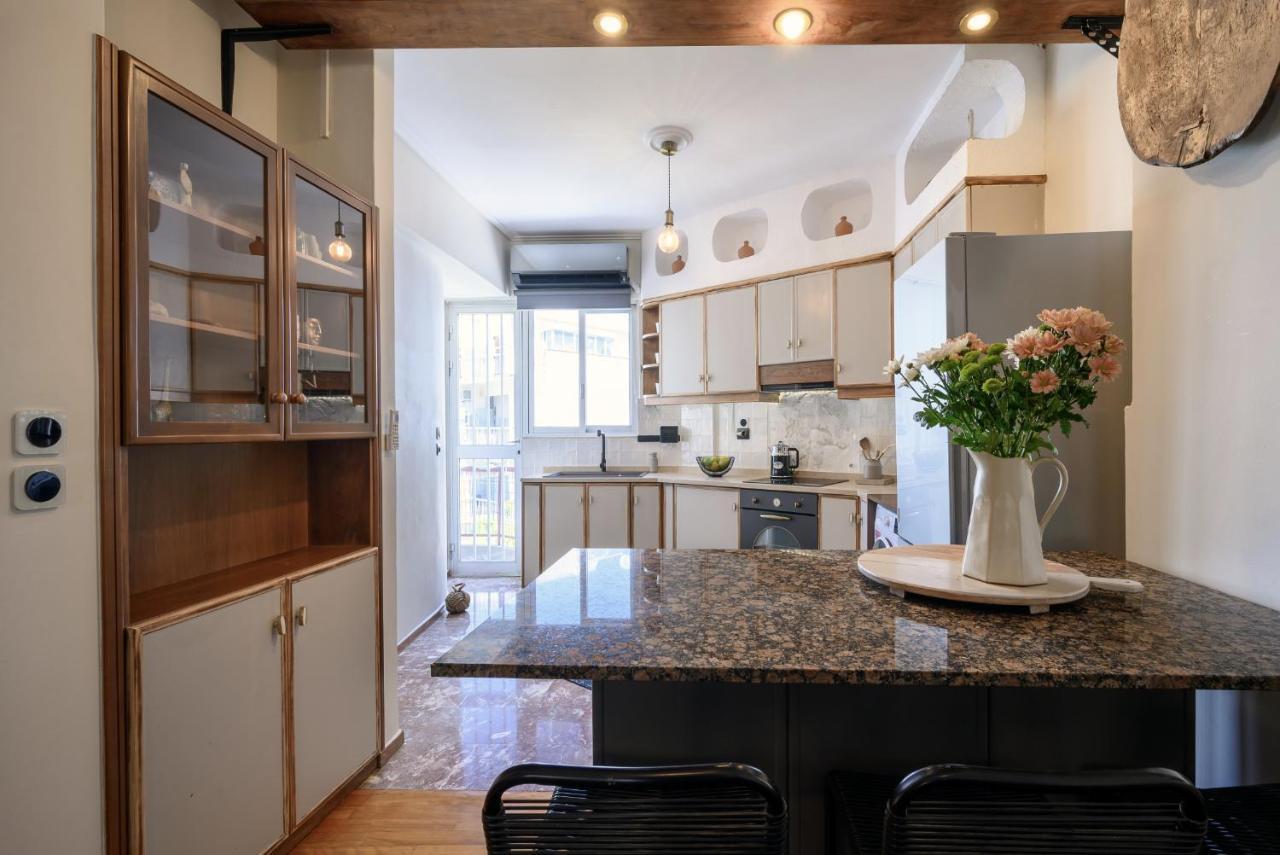 Relaxed Art Deco Maisonette Pagrati アテネ エクステリア 写真
