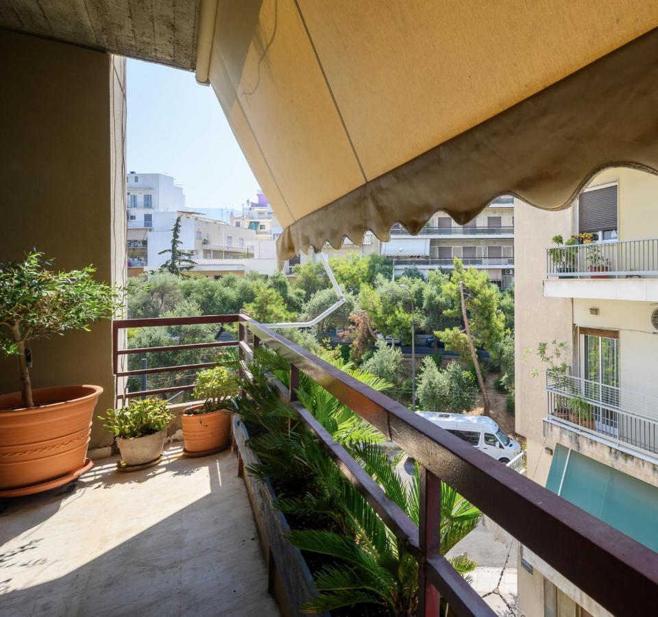 Relaxed Art Deco Maisonette Pagrati アテネ エクステリア 写真